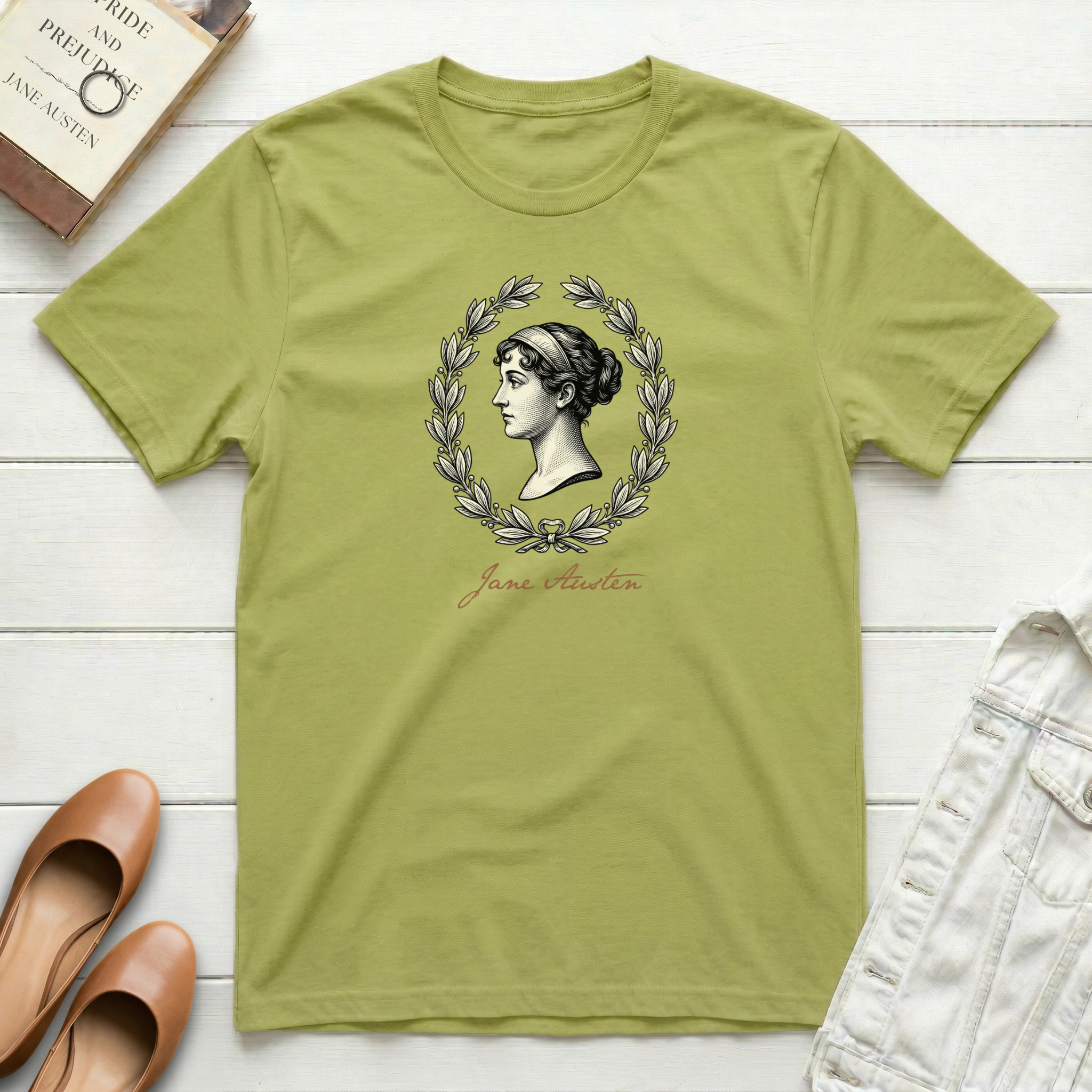 Jane Austen Portrait T-Shirt