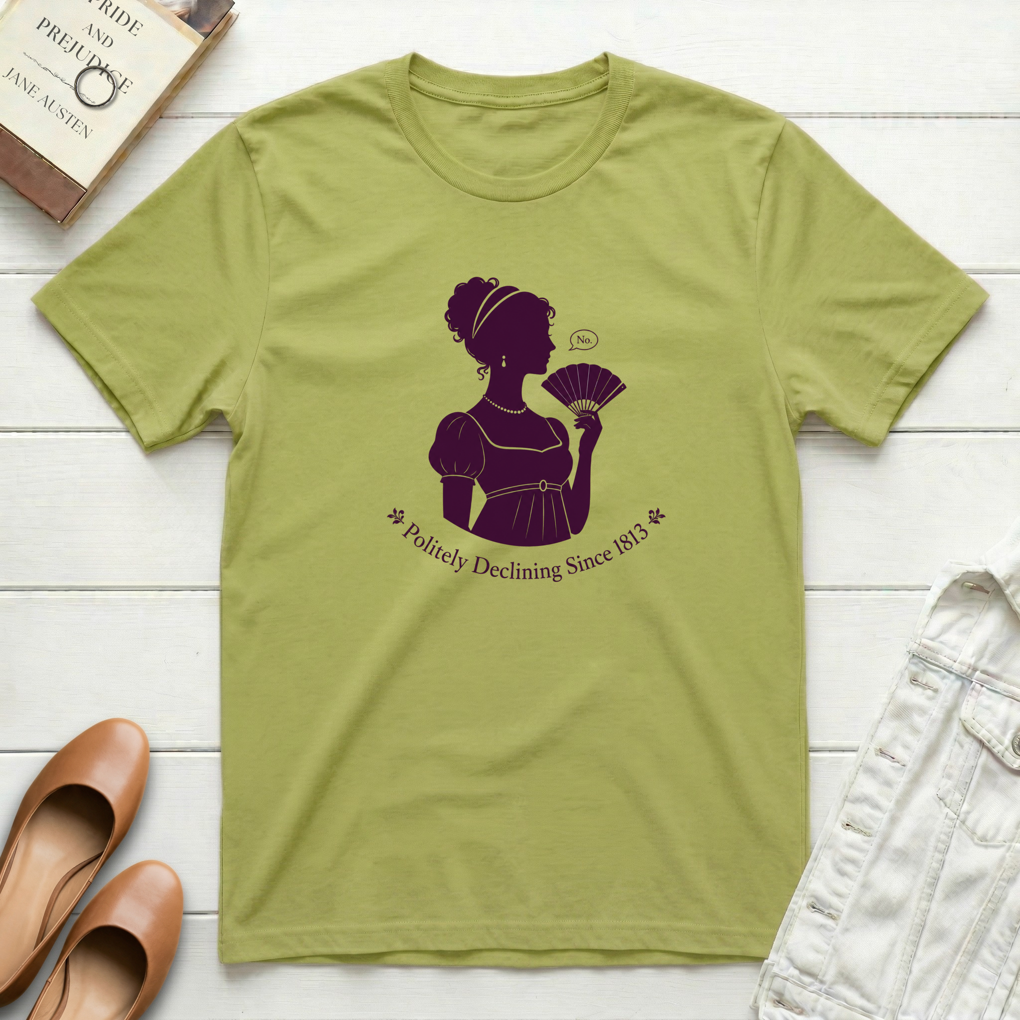 Jane Politely Declining Since 1813 T-Shirt