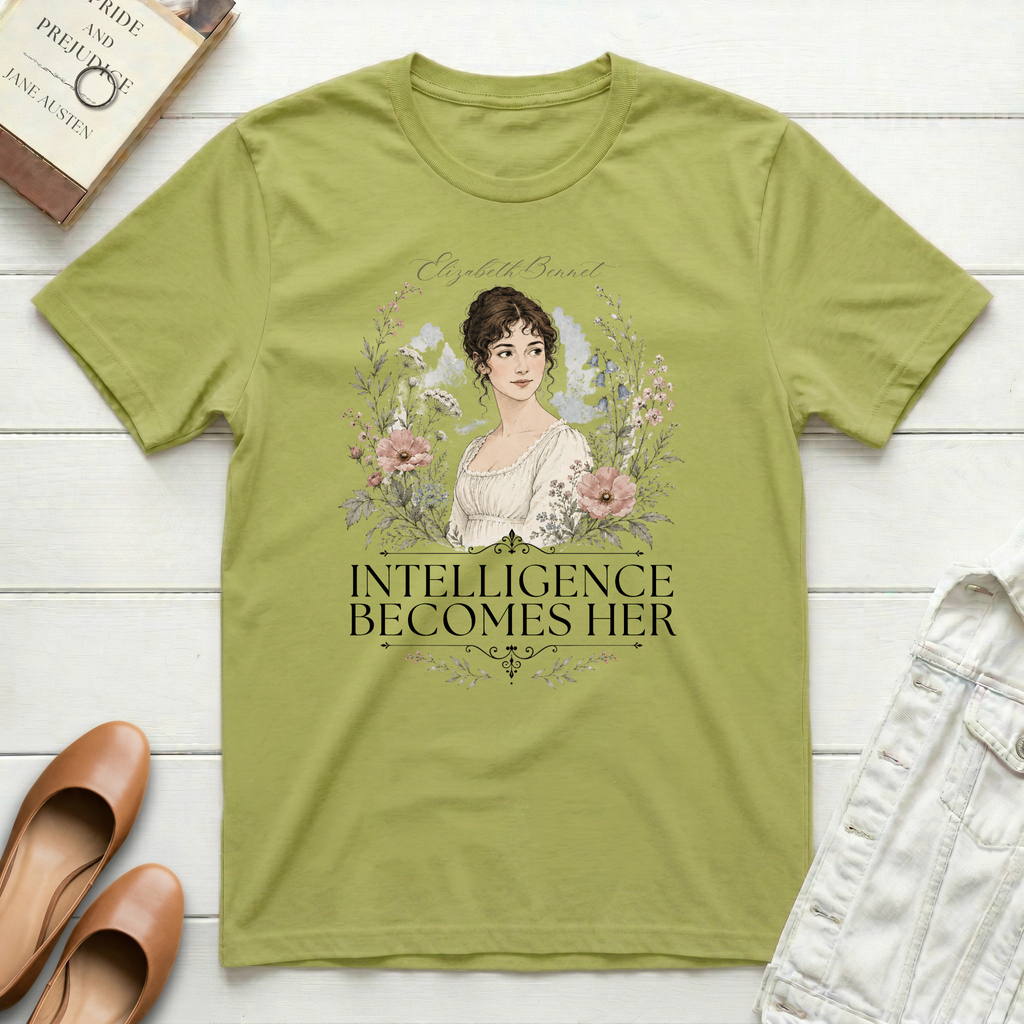 Intelligence Becomes Her T-Shirt