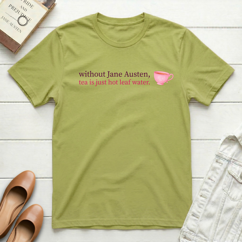 Without Jane, Tea's Leaf Water T-Shirt