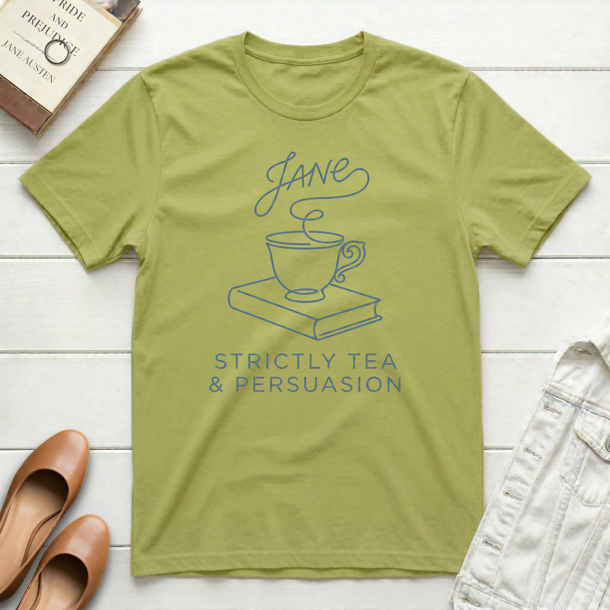 Jane Strictly Tea & Persuasion T-Shirt
