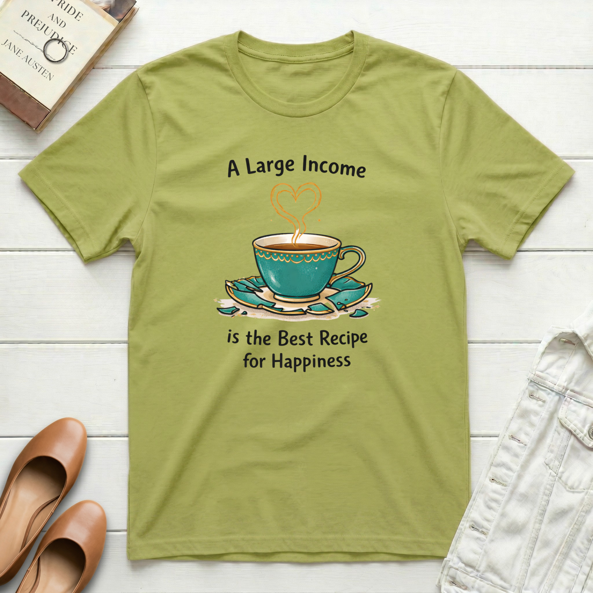 Large Income is Best Recipe T-Shirt