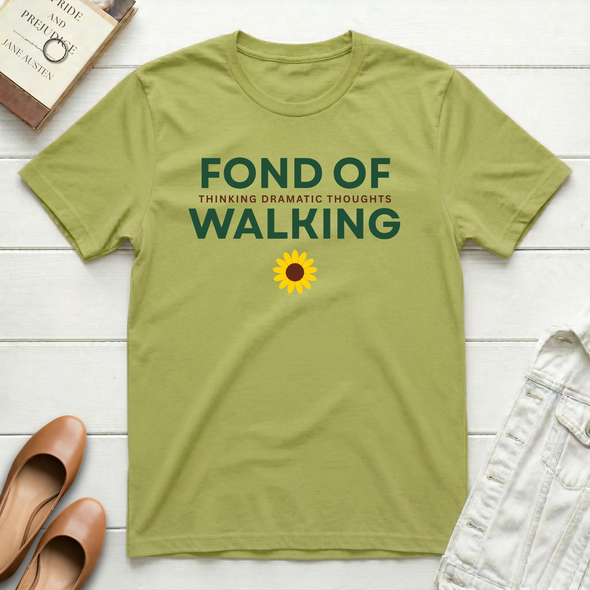 Fond of Walking Dramatic T-Shirt