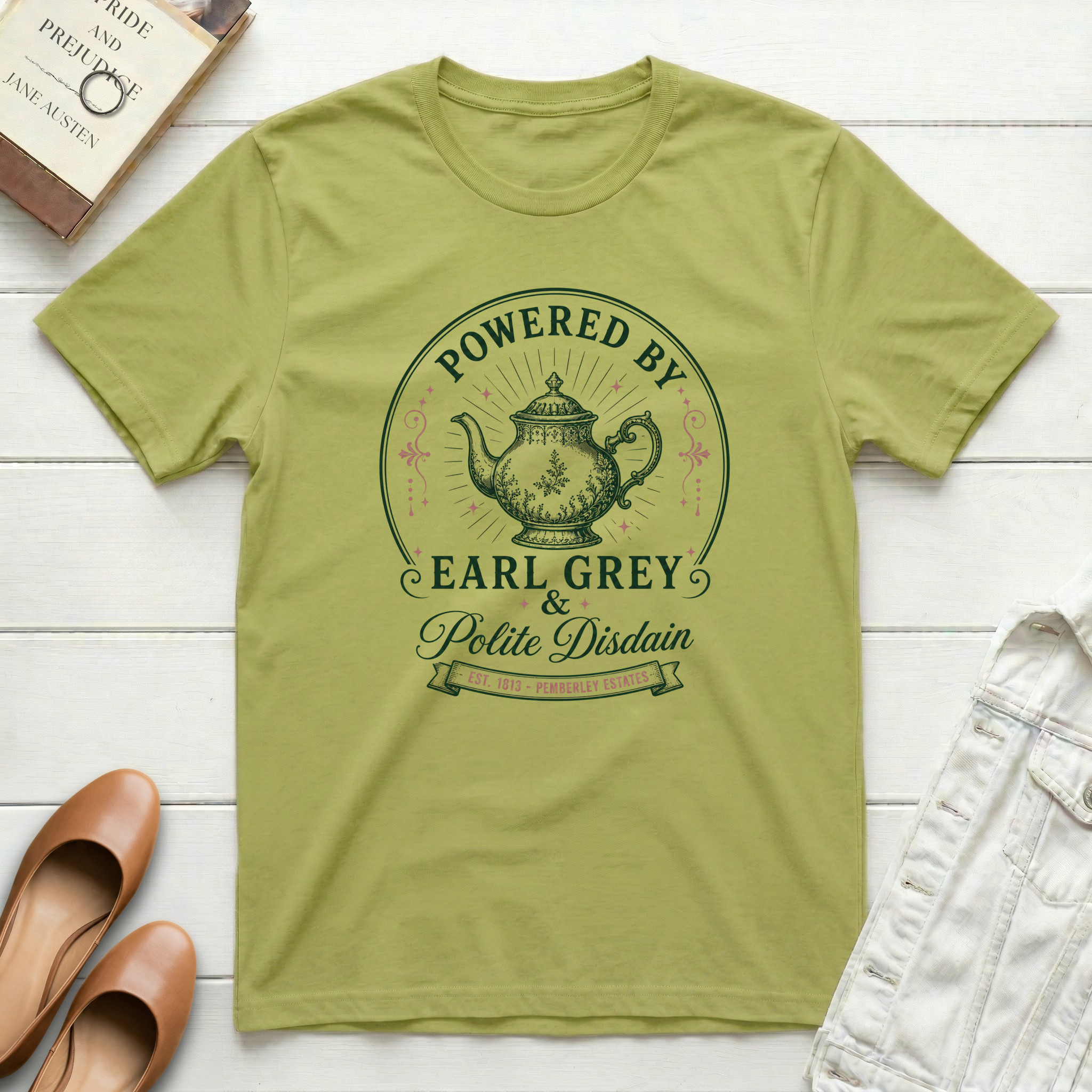Powered by Earl Grey T-Shirt