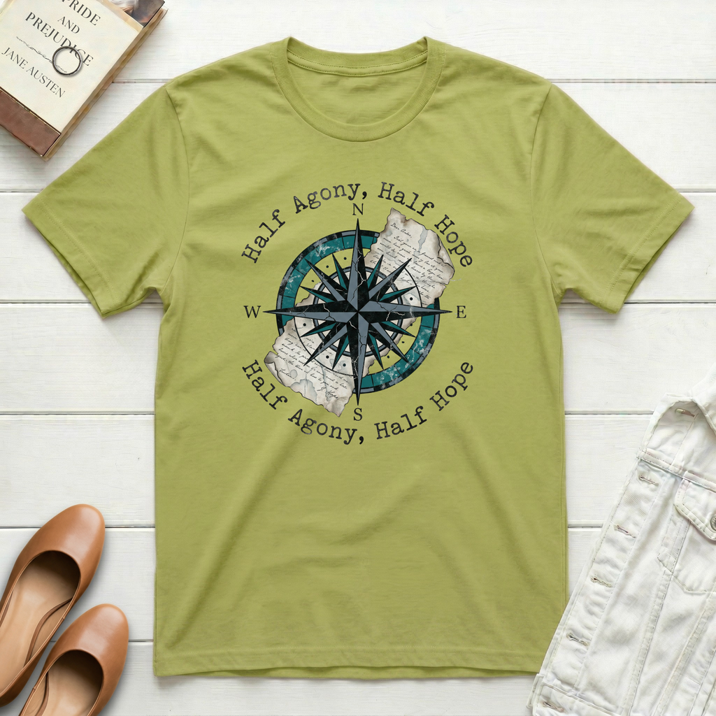 Half Agony, Half Hope Compass Nautical T-Shirt