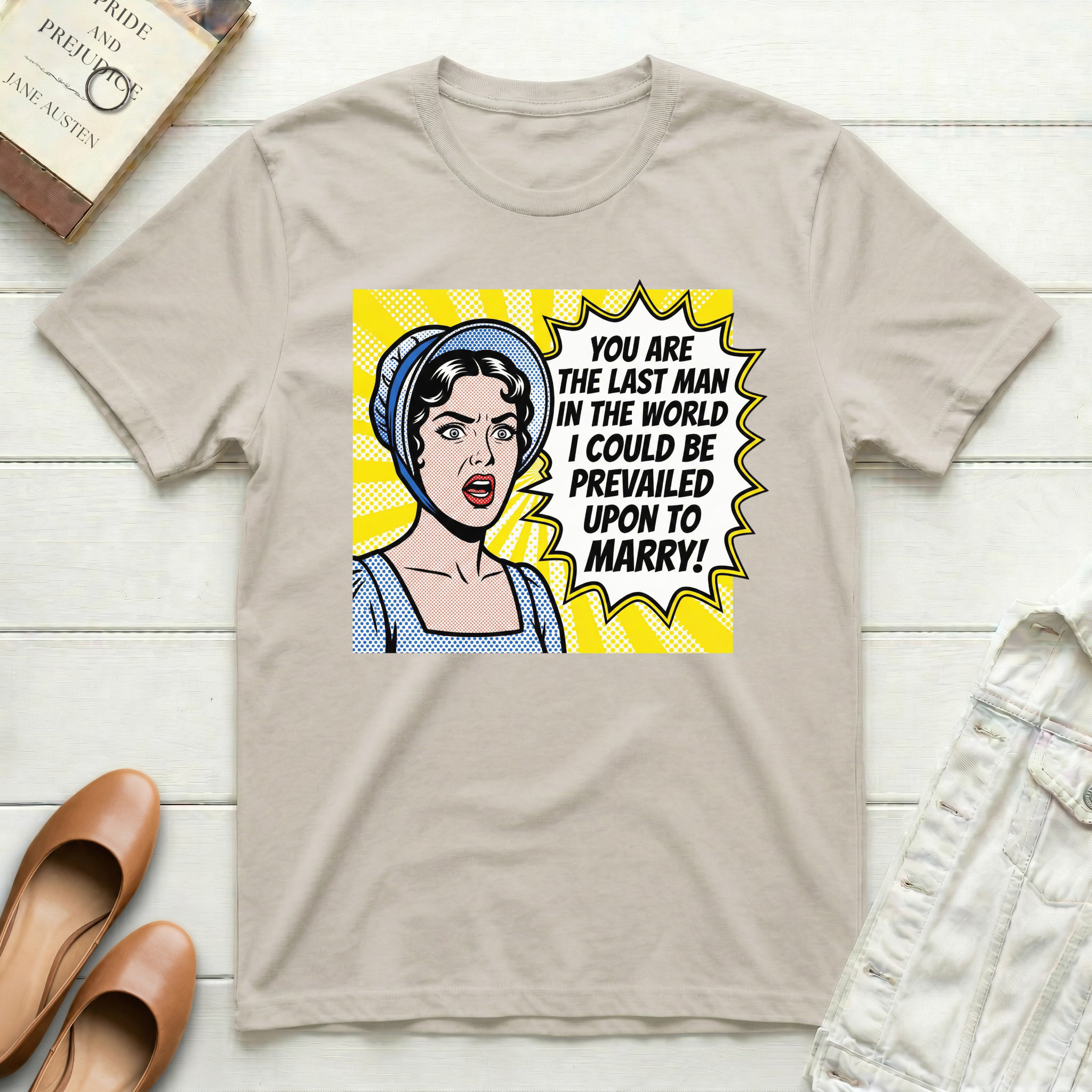 You Are The Last Man Pop Art T-Shirt