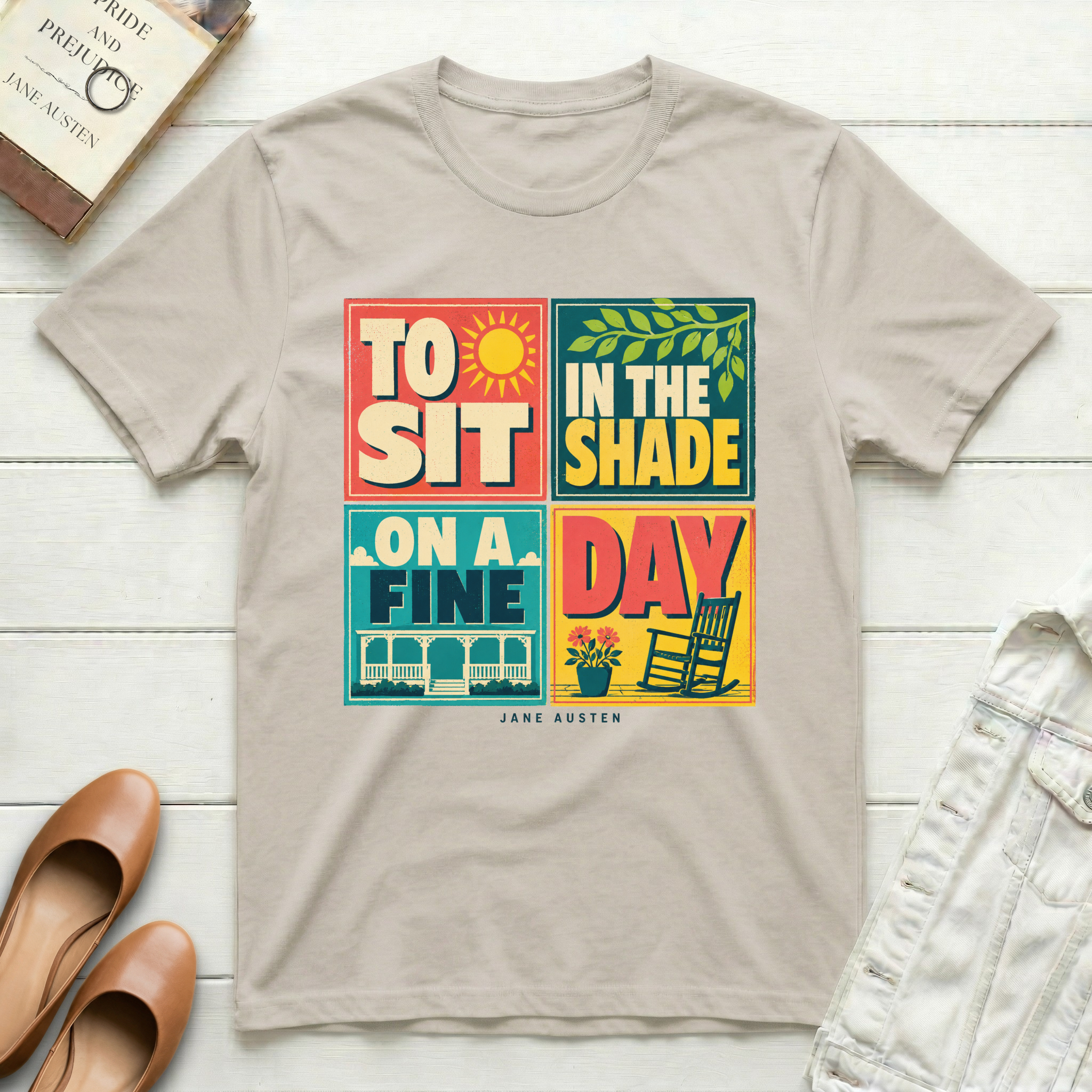 Sit in the Shade Retro T-Shirt