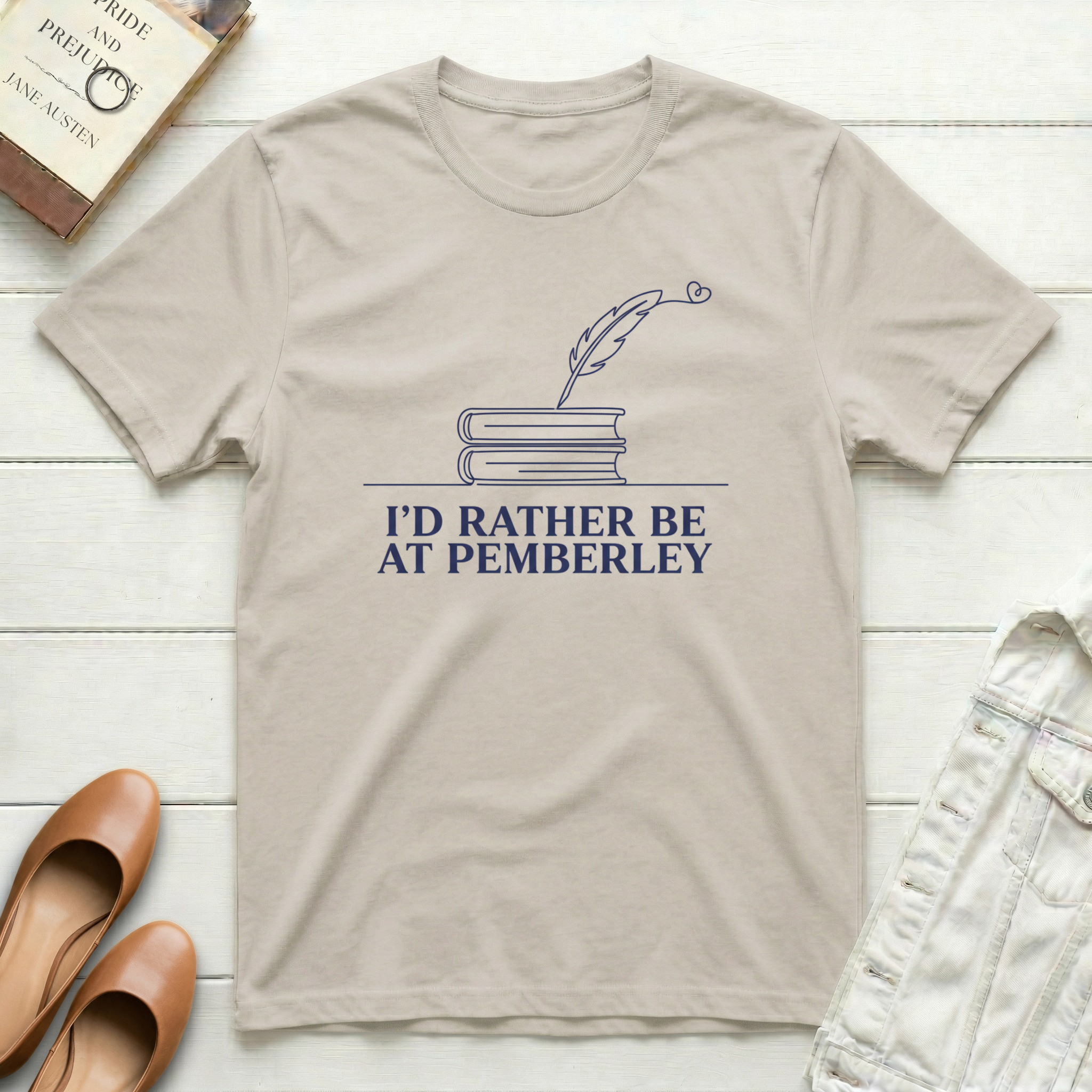 I'd Rather Be at Pemberley T-Shirt