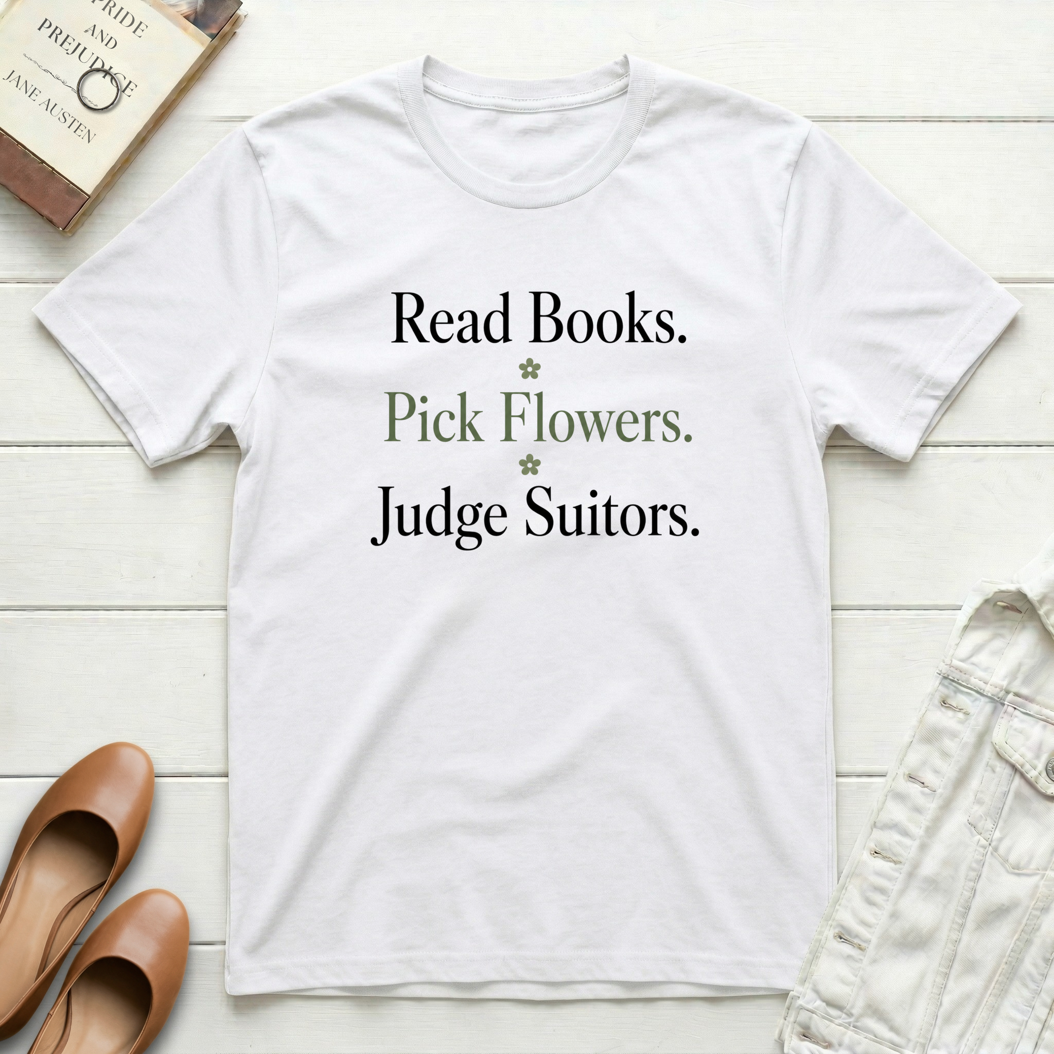 Read Books. Judge Suitors. T‑Shirt