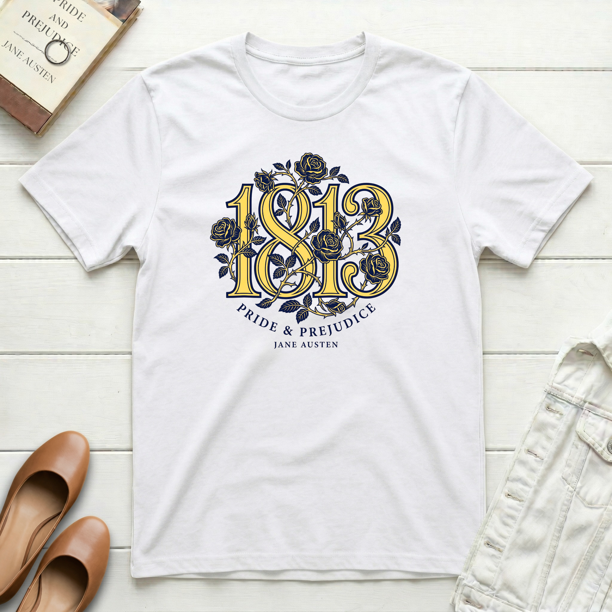 1813 Pride & Prejudice Ornate T-Shirt