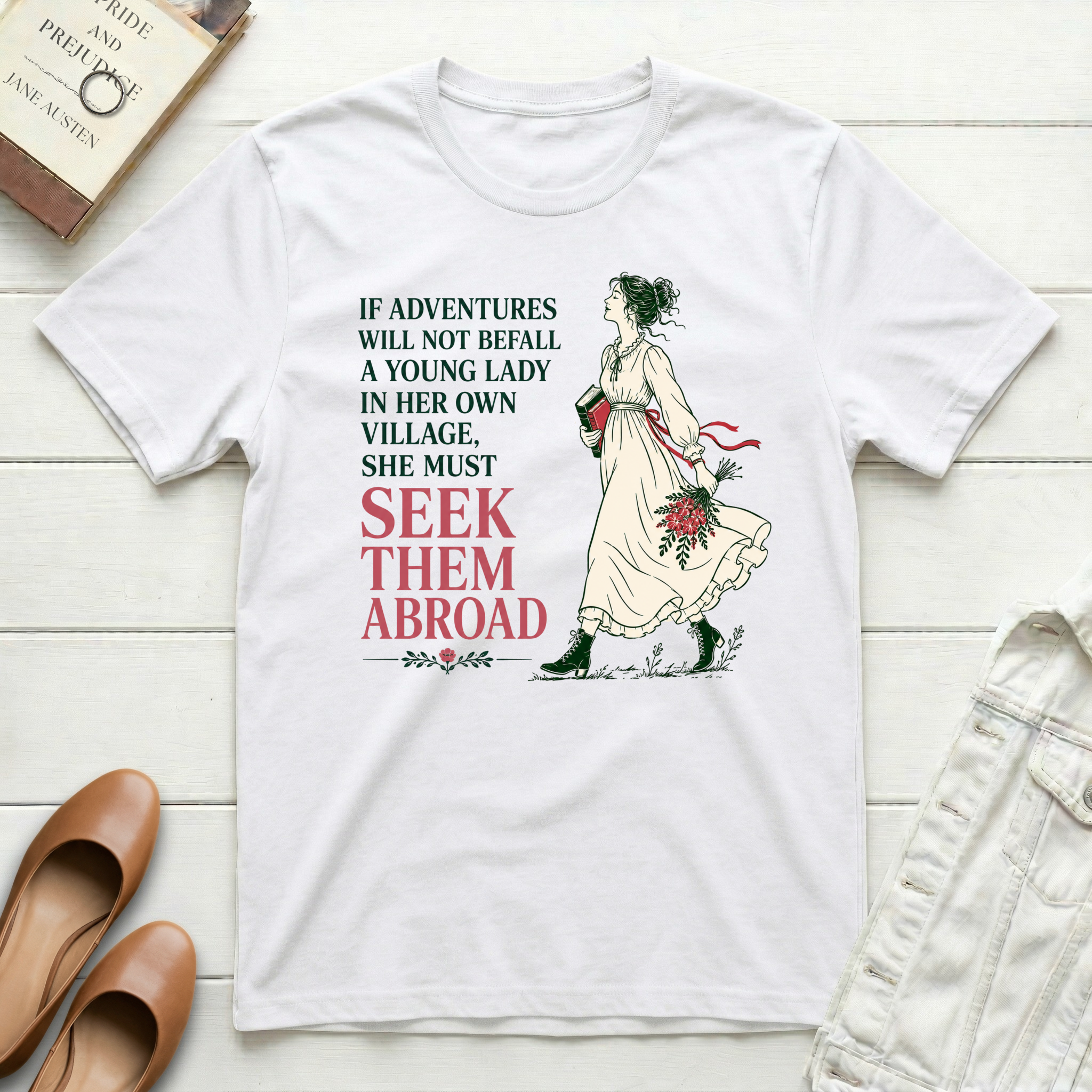 Seek Adventures Abroad T-Shirt