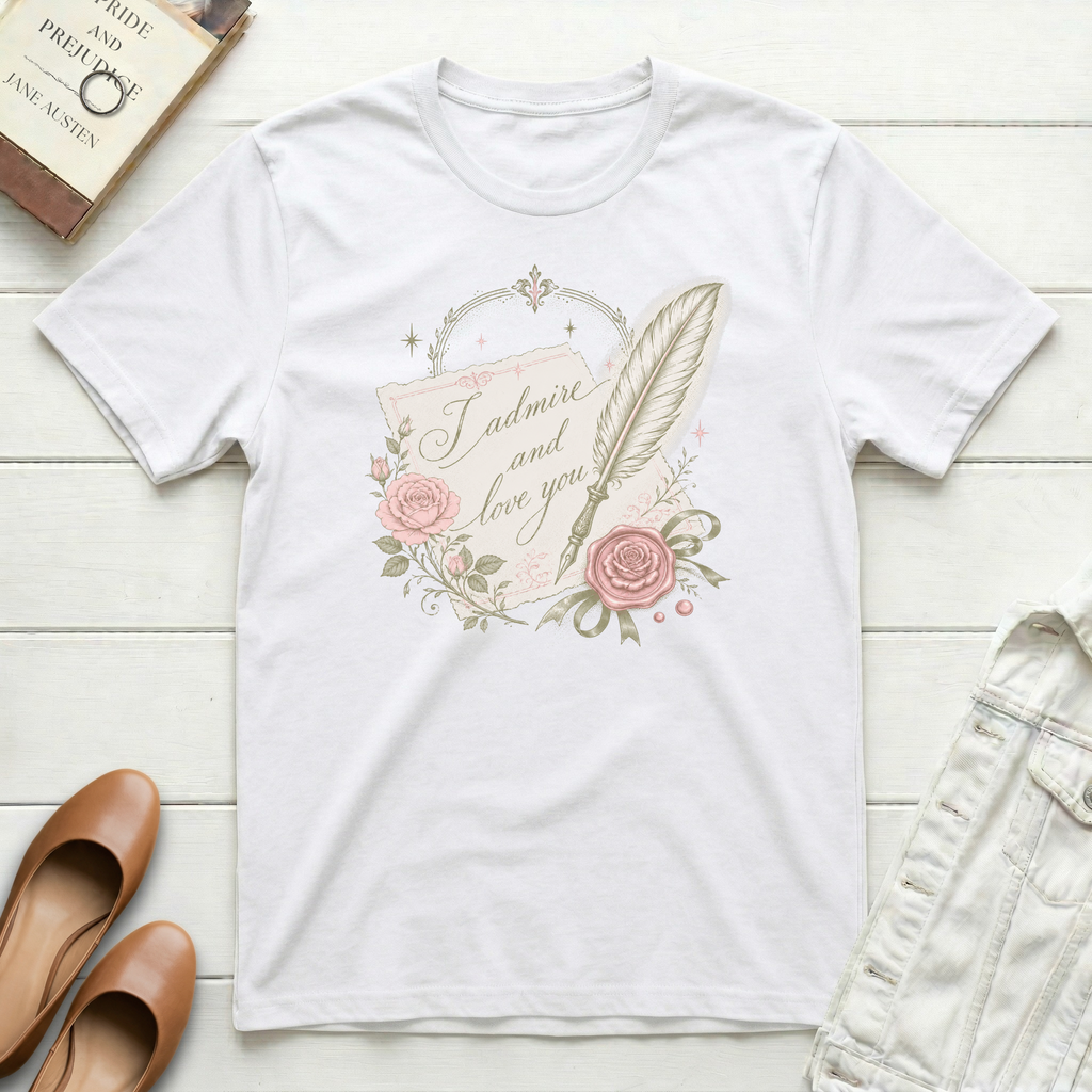 I Admire and Love You - Love Letter T-Shirt