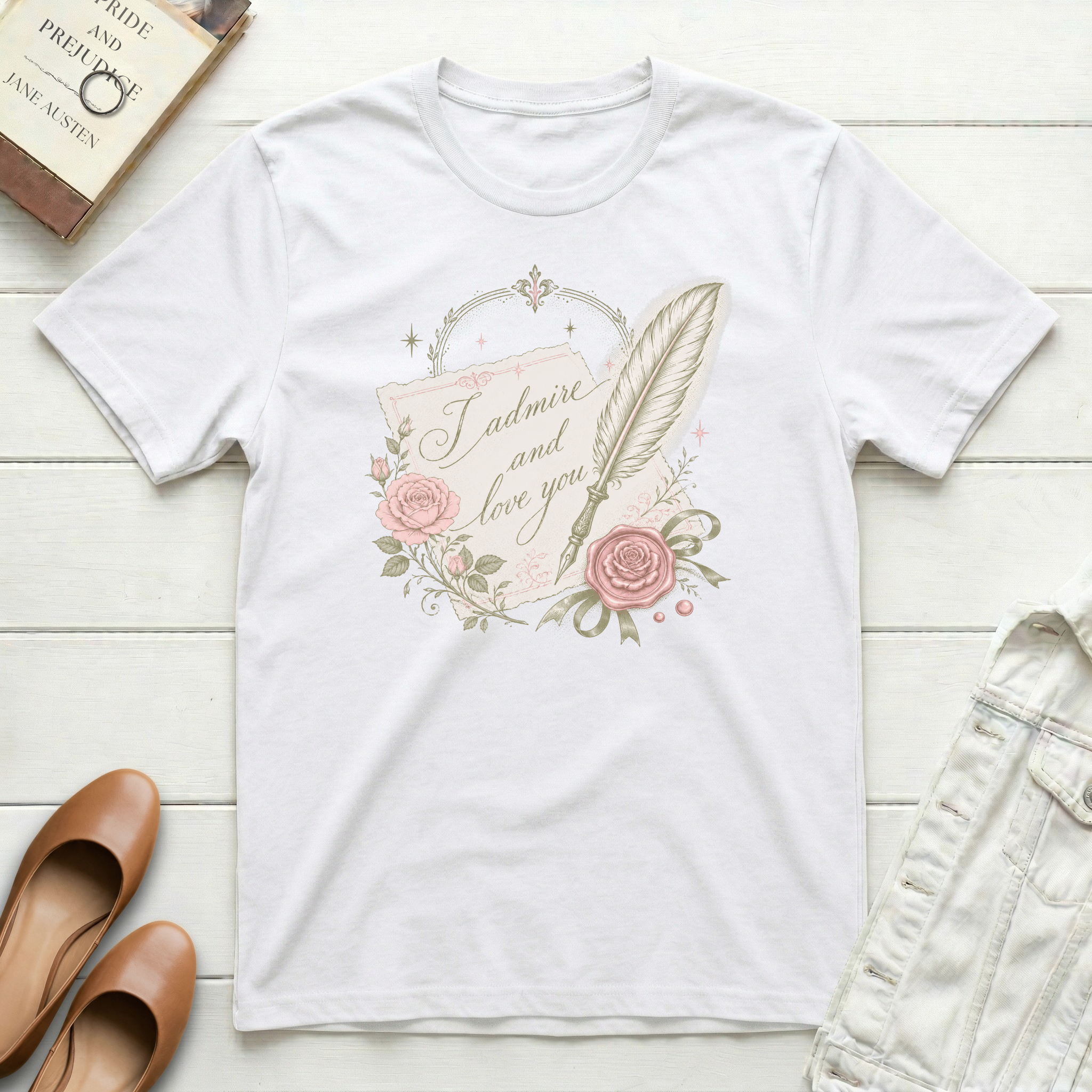 I Admire and Love You - Love Letter T-Shirt