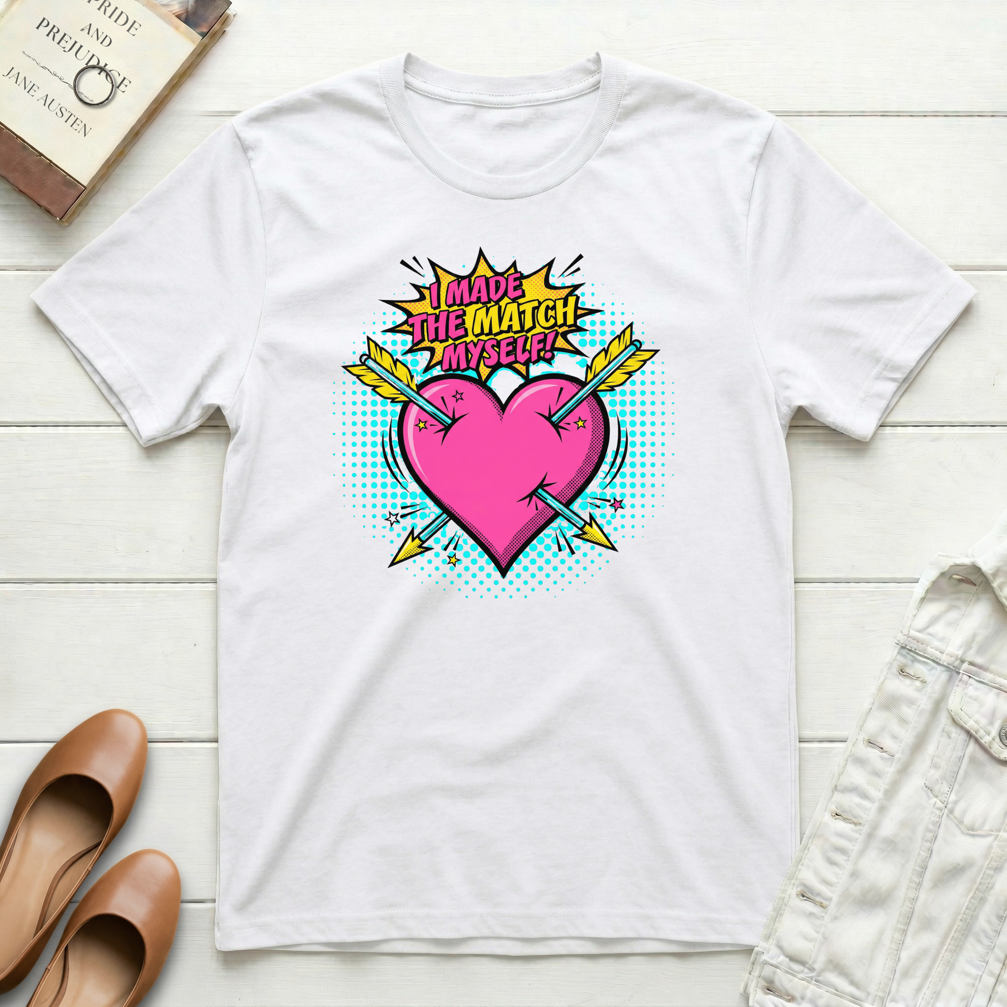 Made the Match Myself Heart T-Shirt