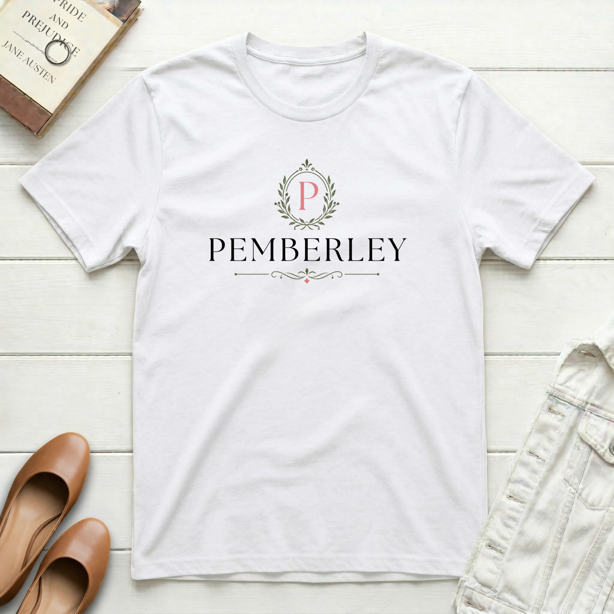 Pemberley Monogram T‑Shirt