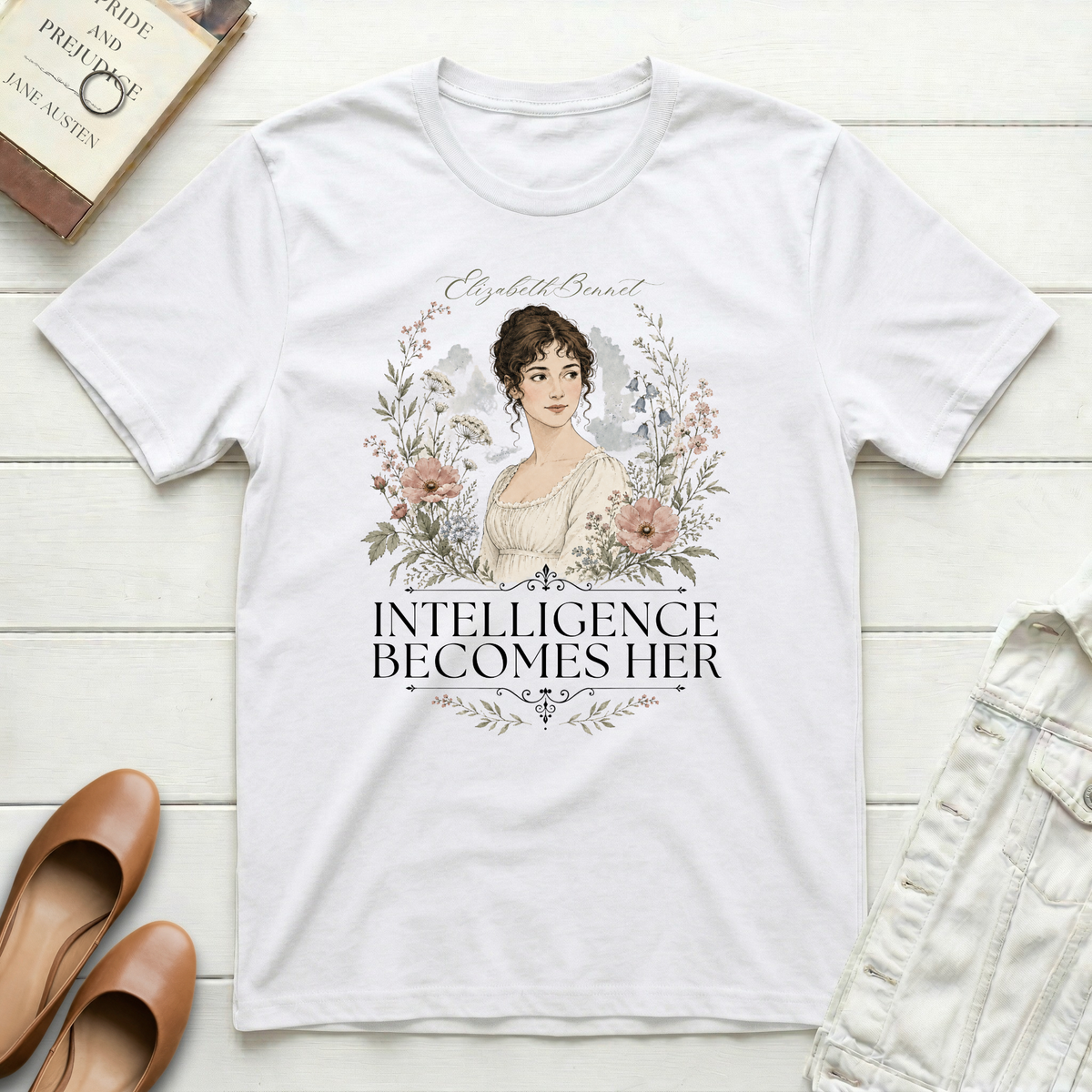 Intelligence Becomes Her T-Shirt