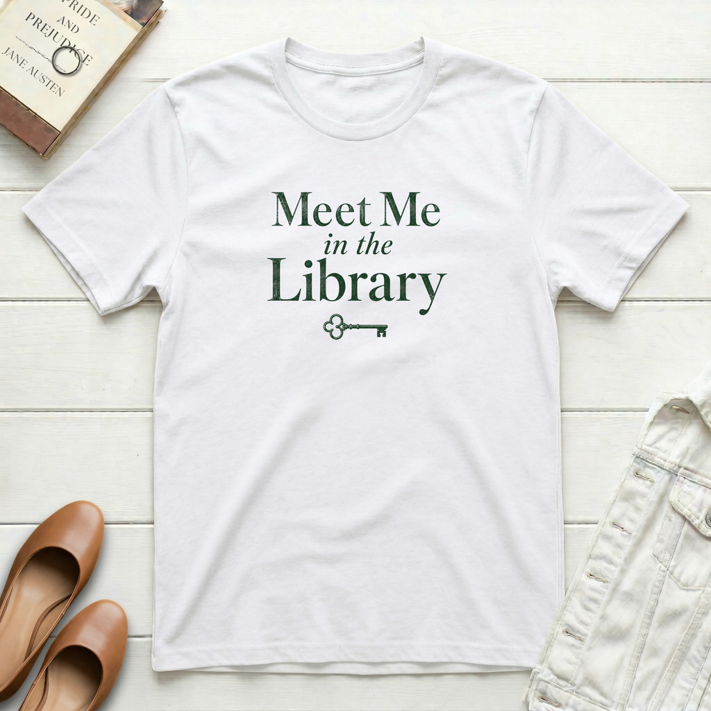 Meet Me in the Library T-Shirt