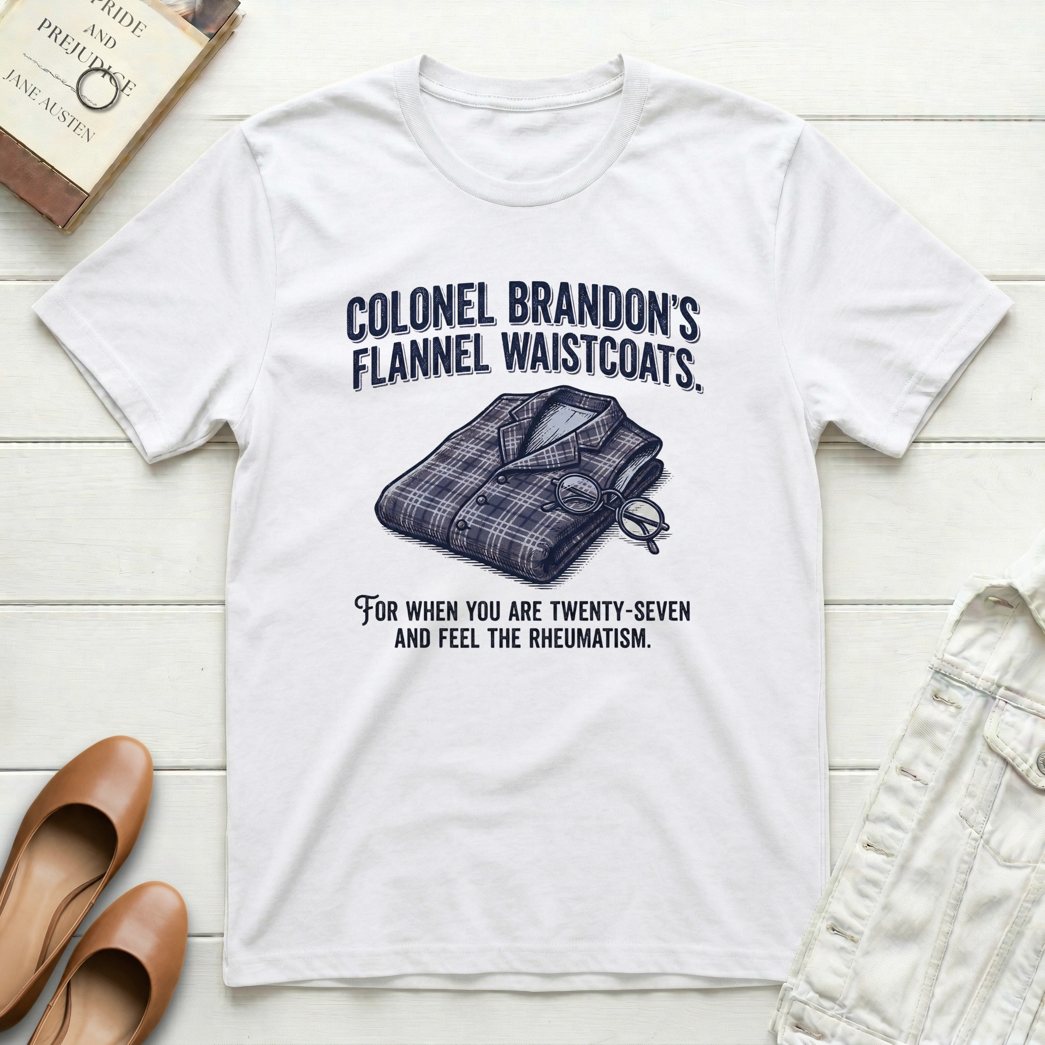 Colonel Brandon's Flannel Waistcoats T-Shirt