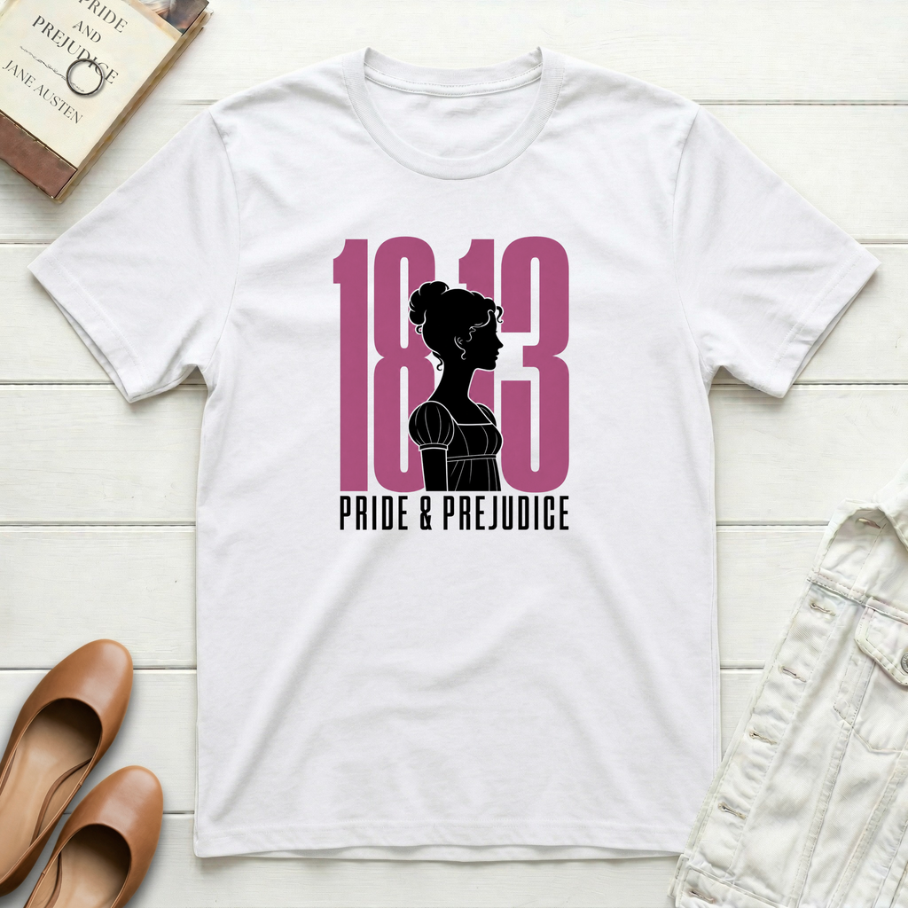 1813 Pride & Prejudice Silhouette T-Shirt