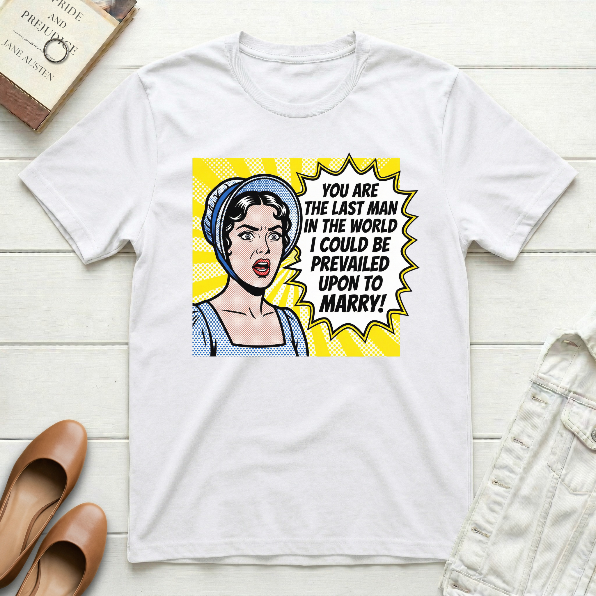 You Are The Last Man Pop Art T-Shirt