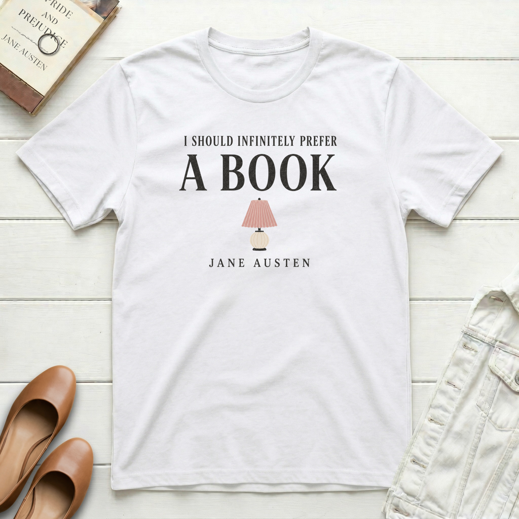 Prefer A Book Romantic T-Shirt