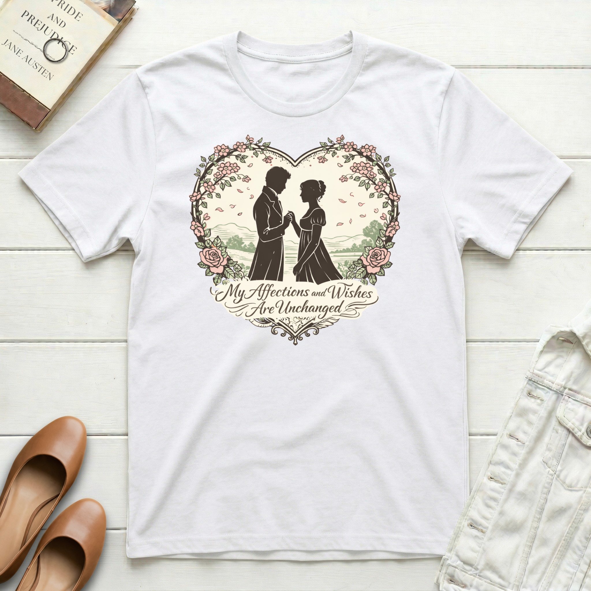 My Affections & Wishes Unchanged Heart T-Shirt
