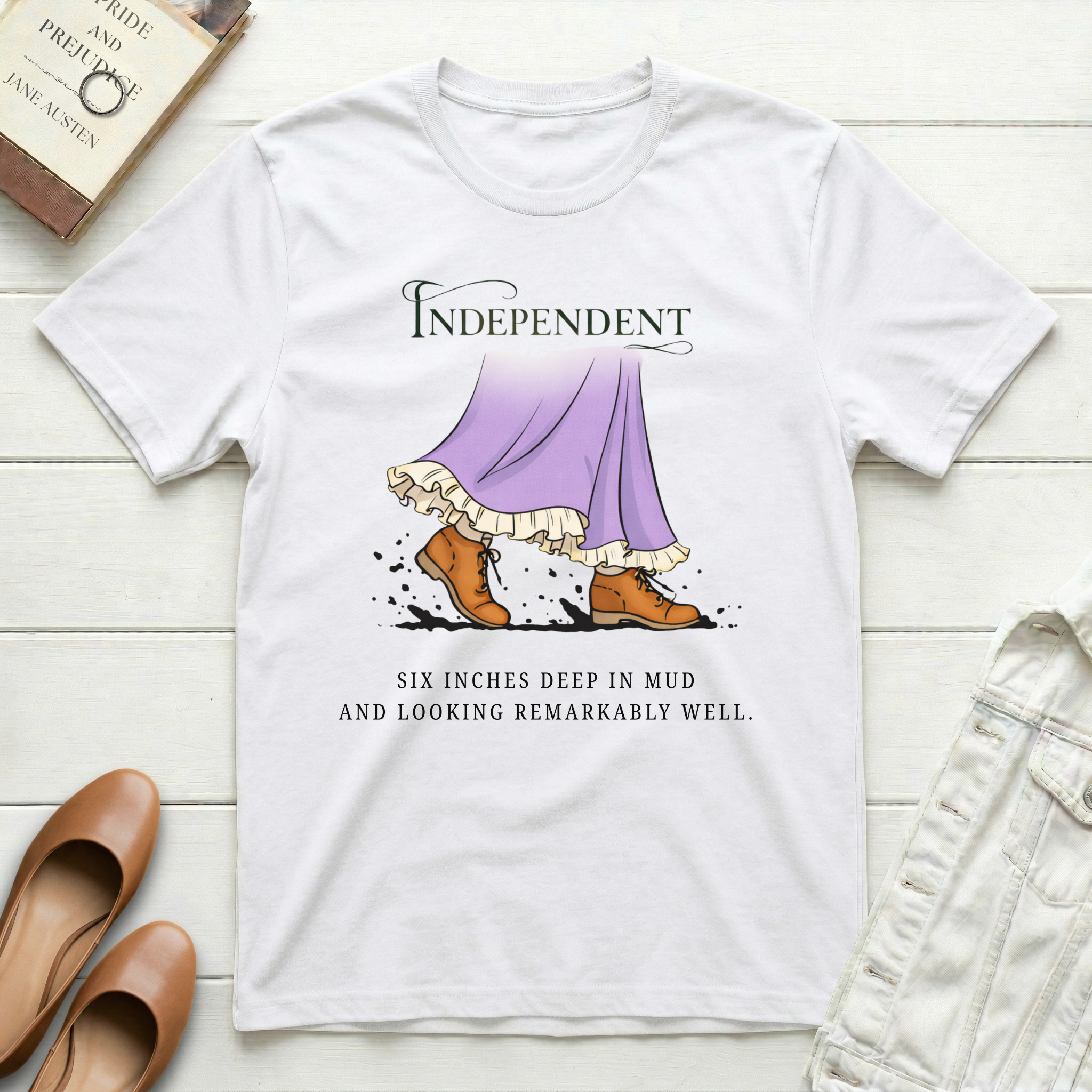 Independent & Six Inches Deep in Mud T-Shirt