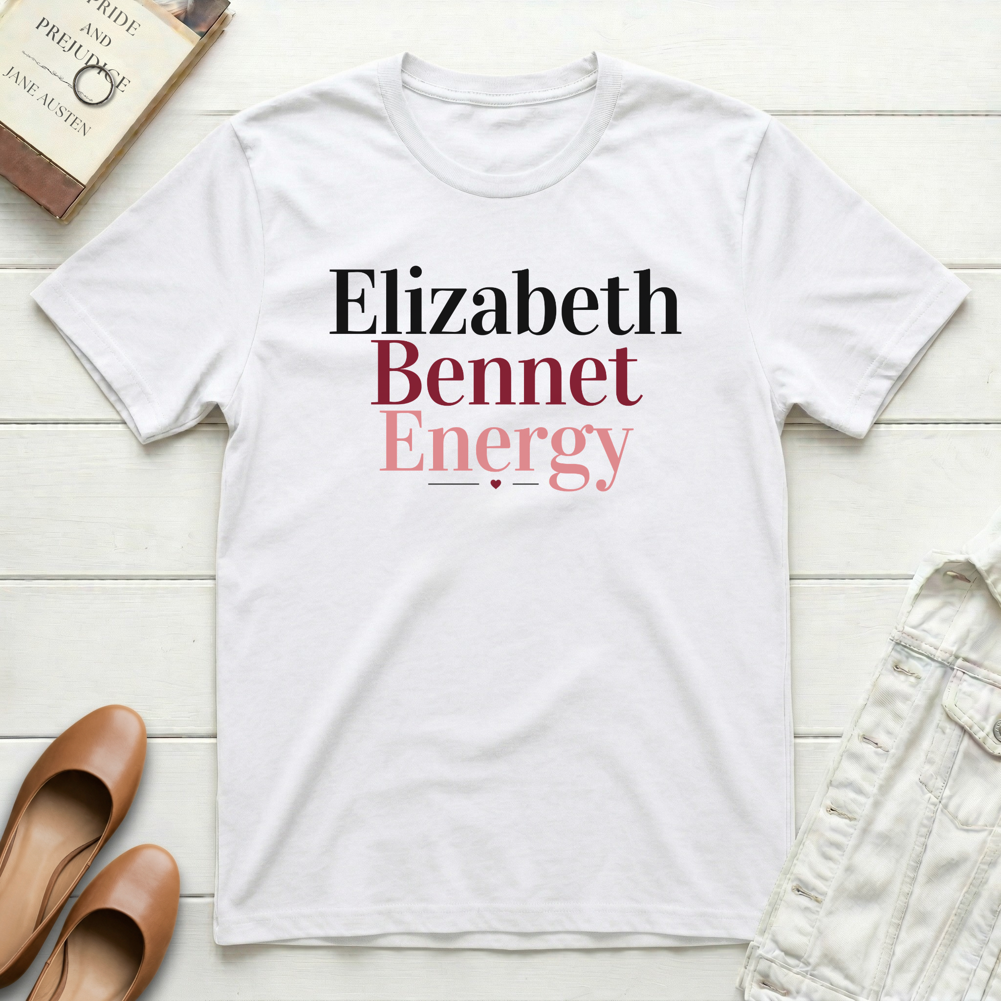 Elizabeth B Energy Heart T-Shirt