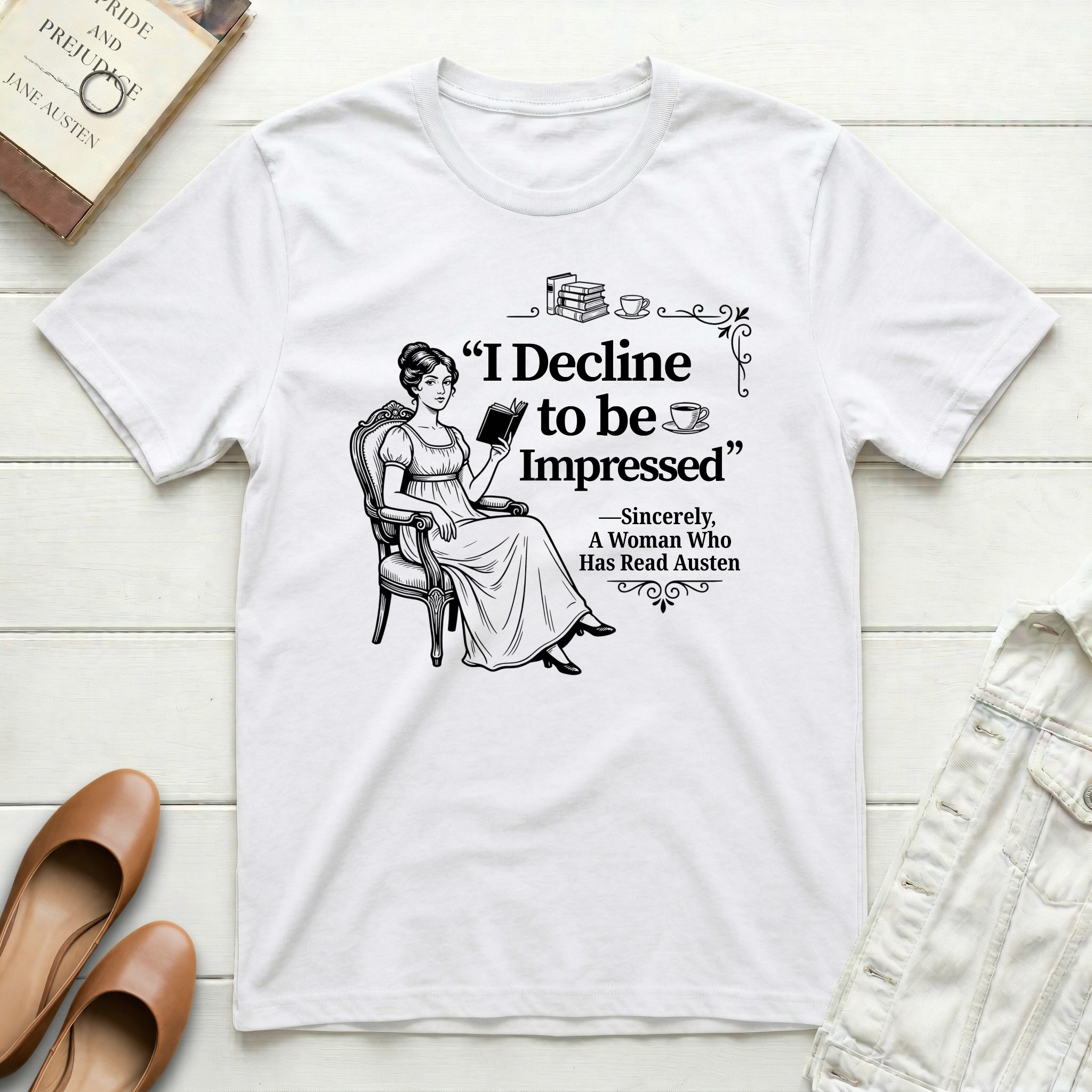 I Decline to be Impressed T-Shirt