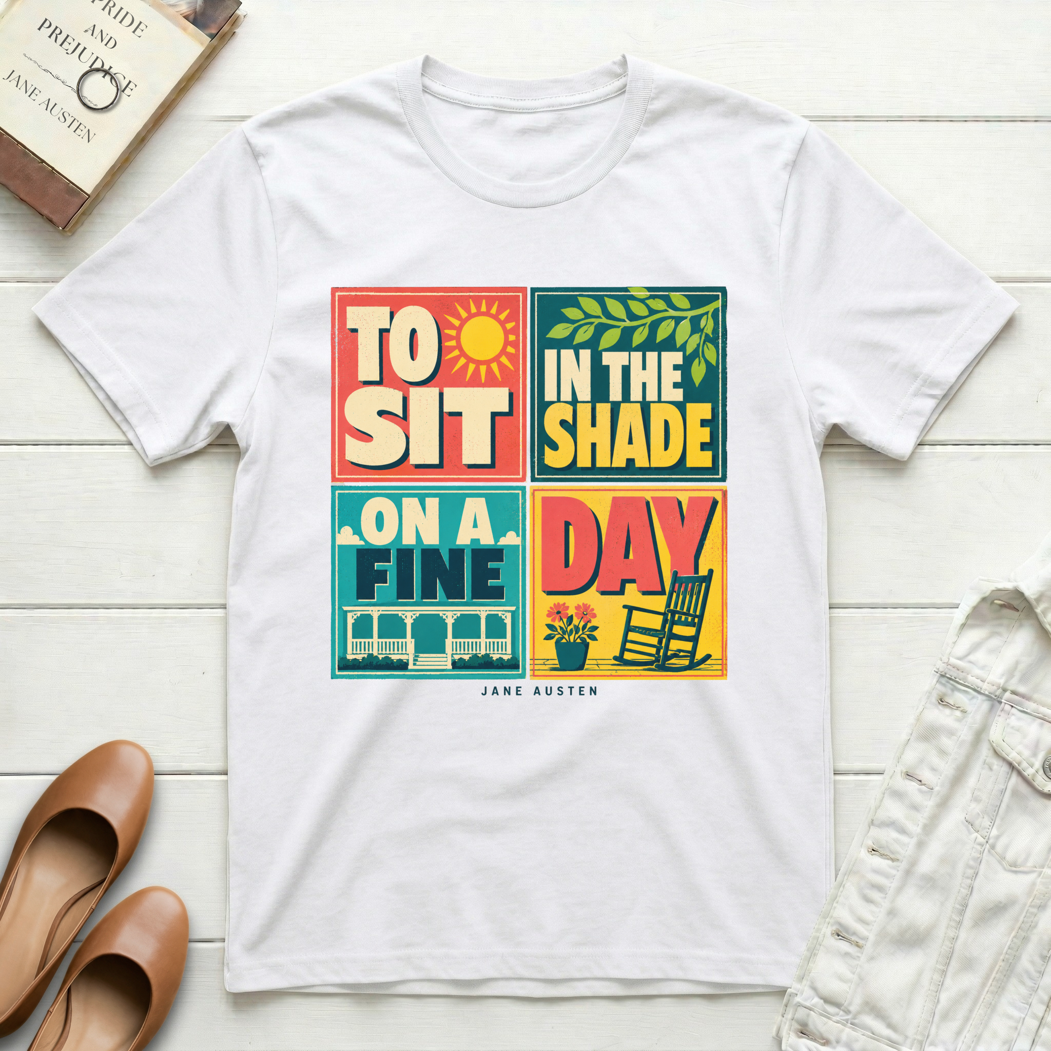 Sit in the Shade Retro T-Shirt