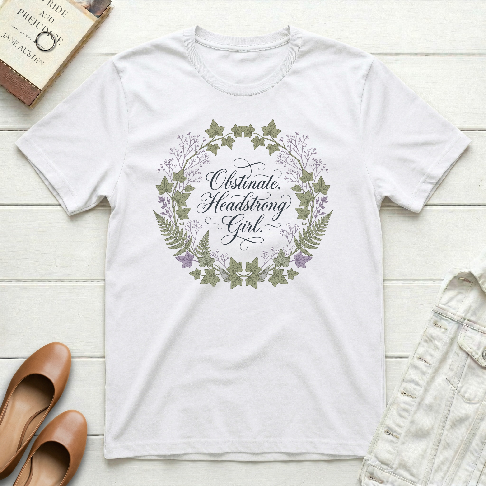 Obstinate Headstrong Girl Wreath T-Shirt