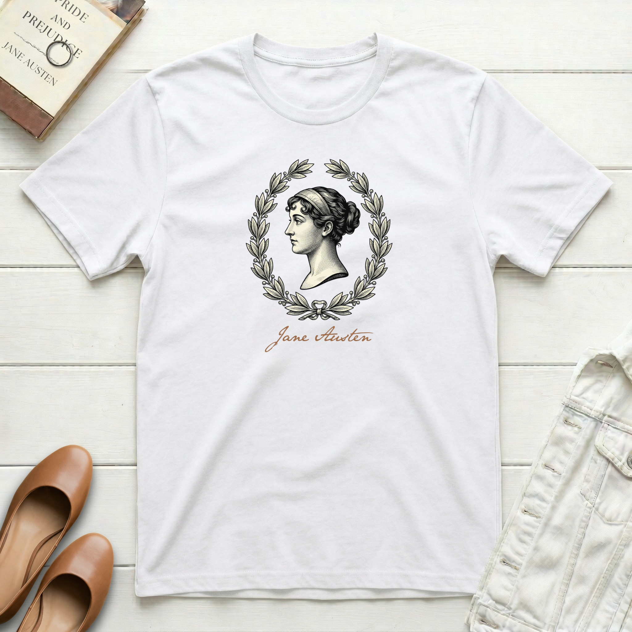 Jane Austen Portrait T-Shirt
