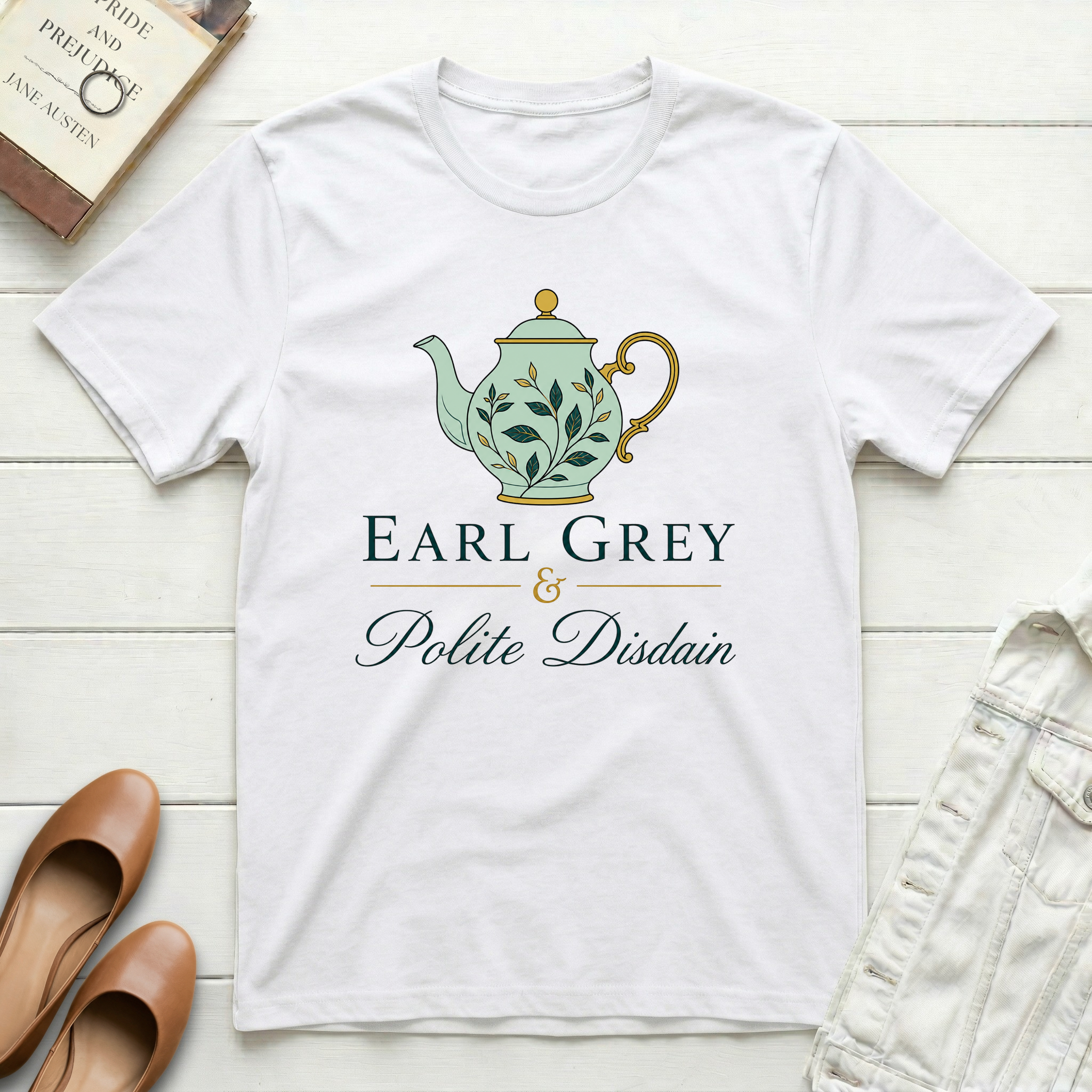 Earl Grey Polite Disdain T-Shirt